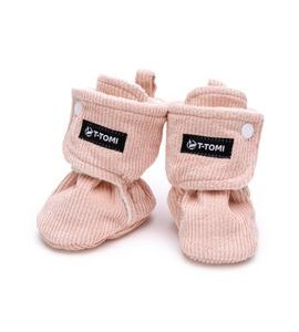 T-TOMI ZATEPLENÉ CAPÁČKY PINK - KOJENECKÉ CAPÁČKY - PRO DĚTI