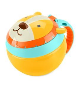 SKIP HOP ZOO NÁDOBA NA SUŠENKY LEV 12M+ - KRABIČKY NA SVAČINU - KRMENÍ