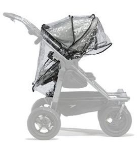 TFK RAINCOVER DUO COMBI PUSHCHAIR - PLÁŠTĚNKY - KOČÍKY A PRÍSLUŠENSTVO