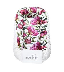 ENIE BABY HNÍZDEČKO DO POSTÝLKY SATINE FLOWERS - HNÍZDEČKA - SPINKÁNÍ