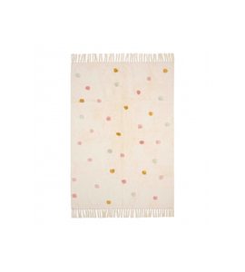 LITTLE DUTCH KOBEREC PUNTÍKY PINK 120X170 CM - HRACÍ PODLOŽKY NA ZEM - SPINKÁNÍ