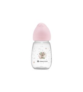 KIKKABOO KOJENECKÁ LÁHEV 260ML 3M+ SAVANNA PINK - KOJENECKÉ LAHVE - KRMENÍ