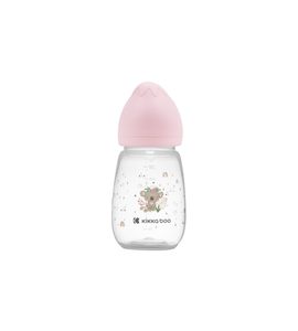 KIKKABOO KOJENECKÁ LÁHEV 260ML 3M+ SAVANNA PINK - FLAŠTIČKY HRNČEKY - KRMENÍ