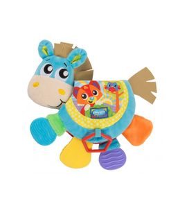 PLAYGRO - KOUSACÍ KNÍŽKA OSLÍK SE ZVUKEM - KOUSÁTKA - PRO DĚTI