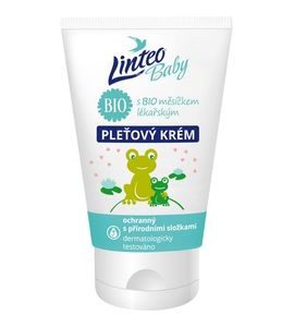 LINTEO BABY DĚTSKÝ PLEŤOVÝ KRÉM S BIO MĚSÍČKEM LÉKAŘSKÝM 75ML - ŠAMPONY A KOSMETIKA - KOUPÁNÍ A ZDRAVÍ