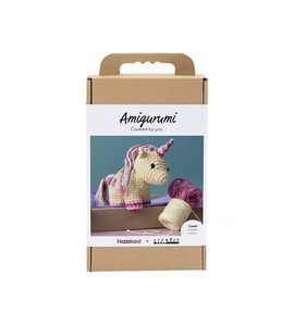 CREATIV COMPANY SADA NA HÁČKOVÁNÍ AMIGURUMI JEDNOROŽEC - NAVLÉKÁNÍ - PRO DĚTI