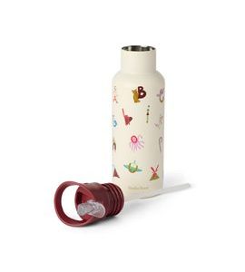 STUDIO NOOS NEREZOVÁ LÁHEV NA NÁPOJ MEDIUM 500ML L ABECEDA - TERMOOBALY A TERMOSKY - KRMENÍ