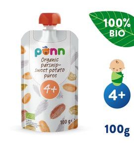 SALVEST PÕNN BIO PYRÉ Z PASTINÁKU A BATÁTŮ (100 G) - MASO/ZELENINA - KRMENÍ