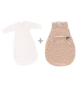 TRÄUMELAND SPACÍ PYTEL LIEBMICH 3DÍLNÝ SET KUSCHELHASE BEIGE 56/62 - SPACÍ PYTLE - SPINKÁNÍ