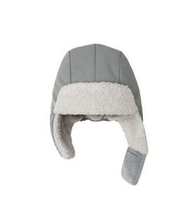 LEOKID ZIMNÍ ČEPICE COLOR BLOCK GRAY STELLAR VEL. 9 - 18 MĚSÍCŮ (VEL.46) - ČEPIČKY A KLOBOUČKY - PRO DĚTI