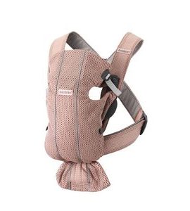 BABYBJÖRN NOSÍTKO MINI DUSTY PINK 3D MESH - ERGONOMICKÁ NOSÍTKA - NOŠENÍ & SPORT