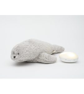 MOONIE USÍNÁČEK TULEŇ ORGANIC GREY - USÍNÁČCI ŠUMÍCÍ / S TLUKOTEM - PRO DĚTI