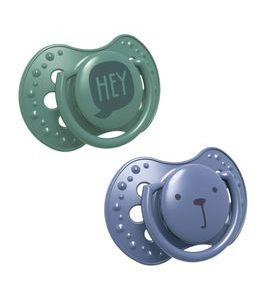 LOVI DUDLÍK SILIKONOVÝ DYNAMICKÝ HEY 0-3M 2KS BOY - ŠIDÍTKA A DOPLŇKY - KRMENÍ