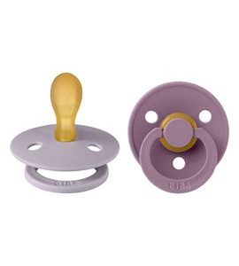 BIBS COLOUR SYMETRICKÉ DUDLÍKY Z PŘÍRODNÍHO KAUČUKU 2KS VEL.1 - ŠIDÍTKA A DOPLŇKY - KRMENÍ