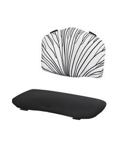 KINDERKRAFT POLSTROVÁNÍ K JÍDELNÍ ŽIDLIČCE ENOCK BLACK - DOPLŇKY K ŽIDLIČKÁM - KRMENÍ