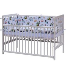 SCARLETT POSTÝLKA 120X60CM S KOMPLETNÍ VÝBAVOU SCARLETT FANY TYRKYSOVÁ - DŘEVĚNÉ POSTÝLKY - SPINKÁNÍ