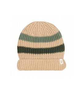 LITTLE DUTCH ČEPIČKA PLETENÁ WARM TAUPE VEL. 74-86 - ČEPIČKY A KLOBOUČKY - PRO DĚTI