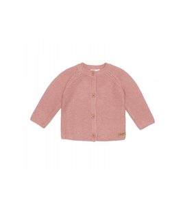 LITTLE DUTCH KARDIGAN PLETENÝ VINTAGE PINK VEL. 74 - KABÁTKY, MIKINKY - PRO DĚTI