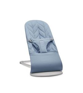 BABYBJORN LEHÁTKO BABYBJORN BOUNCER BLISS BLUE PETAL WOVEN - LEHÁTKA A HOUPADLA - SPINKÁNÍ