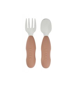 BEABA PRVNÍ TRÉNOVACÍ PŘÍBOR 2-DÍLNÝ PRALINE - LŽIČKY A PŘÍBORY - KRMENÍ