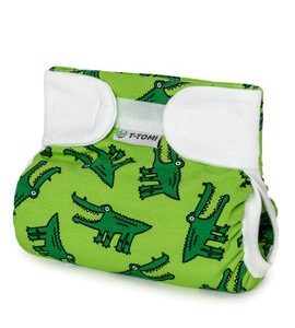 T-TOMI ORTOPEDICKÉ ABDUKČNÍ KALHOTKY - SUCHÝ ZIP CROCODILES (5-9KG) - PLENKOVÉ KALHOTKY - PŘEBALOVÁNÍ