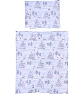 SCARLETT SET PEŘINKA A POLŠTAŘ DO KOČÁRKU SCARLETT SRNEČEK ŠEDÁ - VYBAVENÍ HLUBOKÉ KORBY - KOČÁRKY A PŘÍSLUŠENSTVÍ