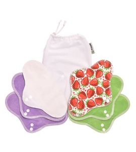 T-TOMI LÁTKOVÉ VLOŽKY SADA DAY+ PRACÍ SÁČEK - POPORODNÍ VLOŽKY - PRO MAMINKY