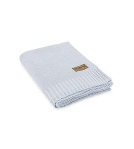 MOMI DĚTSKÁ PLETENÁ DEKA MOMI HUG ŠEDÁ - DĚTSKÉ DEKY PRO MIMINKA - SPINKÁNÍ