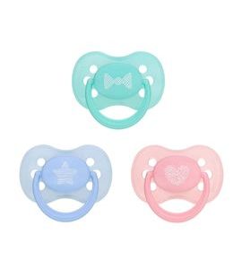CANPOL BABIES DUDLÍK SILIKONOVÝ TŘEŠINKA 6-18M PASTELS - ŠIDÍTKA A DOPLŇKY - KRMENÍ