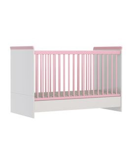 FAKTUM EMILY POWDER VARIABILNÍ POSTÝLKA 70X140 CM - DŘEVĚNÉ POSTÝLKY - SPINKÁNÍ