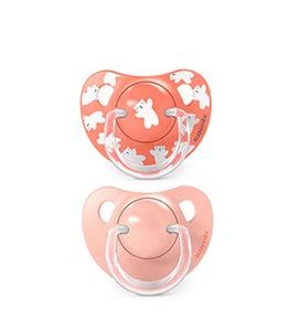 SUAVINEX DUDLÍK ANATOMICKÝ SILIKON +18 M 2 KS WILD & FREE - ŠIDÍTKA A DOPLŇKY - KRMENÍ