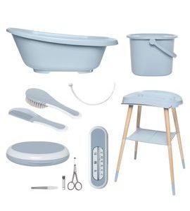 BEBE-JOU KOUPACÍ SADA BÉBÉ-JOU SENSE 7 DÍLNÁ CELESTIAL BLUE - VANIČKY PLASTOVÉ - KOUPÁNÍ A ZDRAVÍ