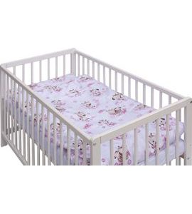 SCARLETT DĚTSKÁ POSTÝLKA S KOMPLETNÍ VÝBAVOU SCARLETT FIKI 120 X 60 CM - RŮŽOVÁ - DŘEVĚNÉ POSTÝLKY - SPINKÁNÍ