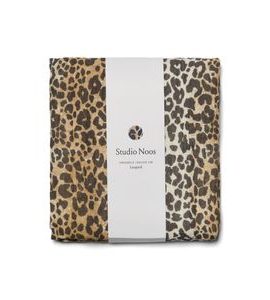 STUDIO NOOS SWADDLE ZAVINOVAČKA PRINT LARGE LEOPARD - ZAVINOVACÍ PLENY / OSUŠKY VELKÉ - PŘEBALOVÁNÍ