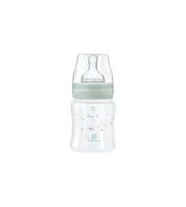 KIKKABOO KOJENECKÁ LÁHEV 120ML 0M+ JUNGLE KING MINT - KOJENECKÉ LAHVE - KRMENÍ