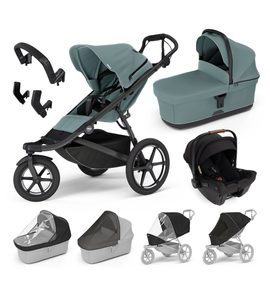 THULE TROJKOMBINACE 9V1 URBAN GLIDE 3 + BASSINET + PŘÍSLUŠENSTVÍ 2024 + NUNA PIPA™ URBN - KOMBINACE S PŘÍSLUŠENSTVÍM - KOČÍKY A PRÍSLUŠENSTVO