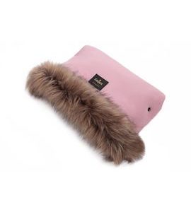 EMITEX RUKÁVNÍK LUXURY SOFT PINK - RUKÁVNÍKY NA KOČÁREK - KOČÁRKY A PŘÍSLUŠENSTVÍ