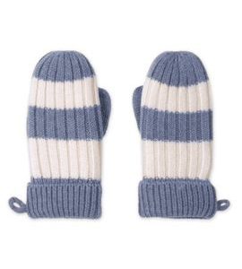 LODGER RUKAVICE STRIPE MERINO STONE VEL. 1 - 2 ROKY - RUKAVIČKY, ŠÁTKY, NÁKRČNÍKY - PRO DĚTI