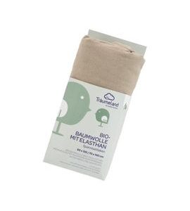 TRÄUMELAND PROSTĚRADLO BIO-BAVLNA S ELASTANEM UNI TAUPE - PROSTĚRADLA - SPINKÁNÍ