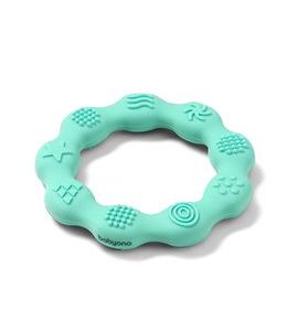 BABYONO KOUSÁTKO SILIKONOVÉ KROUŽEK MODRÉ - KOUSÁTKA - PRO DĚTI