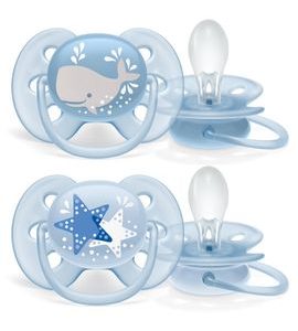 PHILIPS AVENT ŠIDÍTKO ULTRASOFT OBRÁZEK 6-18M CHLAPEC 2KS - ŠIDÍTKA A DOPLŇKY - KRMENÍ