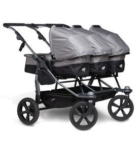 TFK TRIO KOMBINOVANÝ KOČÁREK PRO TROJČATA - AIR CHAMBER WHEEL - KOČÁRKY PRO DVOJČATA - KOČÁRKY A PŘÍSLUŠENSTVÍ