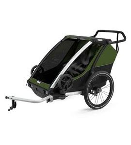 THULE CHARIOT CAB2 CYPRESS GREEN - VOZÍKY ZA KOLO - NOŠENÍ & SPORT