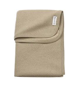 MEYCO ŽAKÁROVÁ FLANEL DEKA PURE - TAUPE - DĚTSKÉ DEKY PRO MIMINKA - SPINKÁNÍ