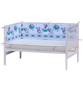 SCARLETT MANTINEL DO POSTÝLKY 4-DÍLNÝ TIGI TYRKYSOVÁ 210X40CM - MANTINELY - SPINKÁNÍ