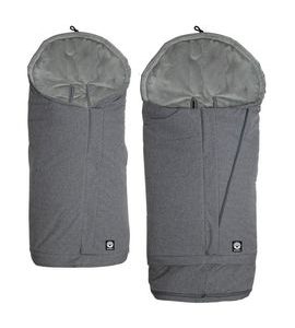 DOOKY FOOTMUFF VEL. S/L 2V1 GREY MELANGE - FUSAKY DO KOČÁRKU - KOČÁRKY A PŘÍSLUŠENSTVÍ