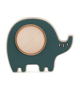 PETITE&MARS HRAČKA SILIKONOVÁ ELEPHANT EDWIN DUSTY ROSE 6M+ - HRAČKY PRO NEJMENŠÍ - PRO DĚTI