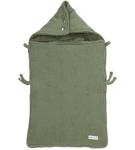 MEYCO FUSAK MINI KNOTS - FOREST GREEN - FUSAKY DO KOČÁRKU - KOČÁRKY A PŘÍSLUŠENSTVÍ
