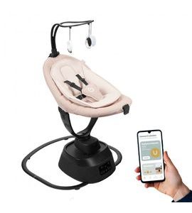 BABYMOOV HOUPAČKA SWOON EVOLUTION CONNECT MOCCA - LEHÁTKA A HOUPADLA - SPINKÁNÍ