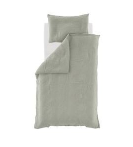 TRÄUMELAND POVLEČENÍ MUSSELIN GOTS 100/135 + 40/60 GRÜN - POVLEČENÍ DO POSTÝLKY - SPINKÁNÍ